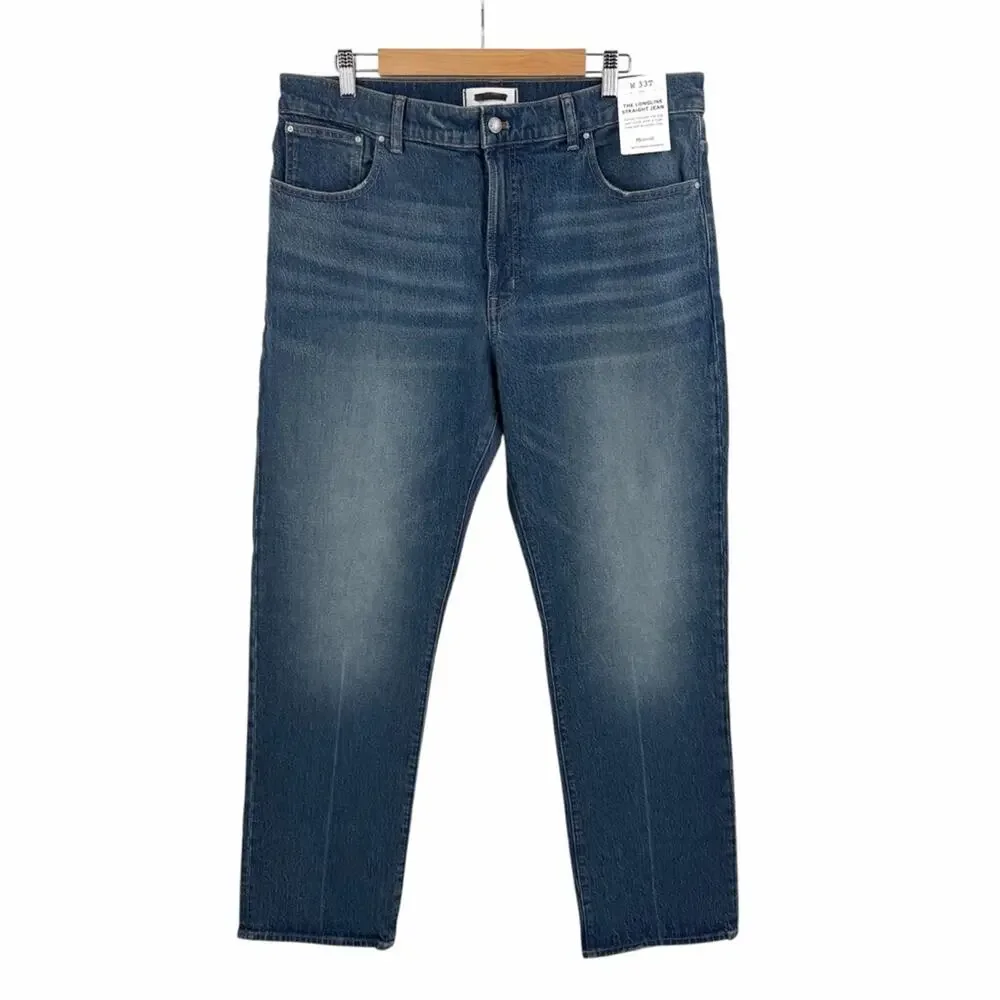 Madewell The Tall Longline Straight Jean Size 33T